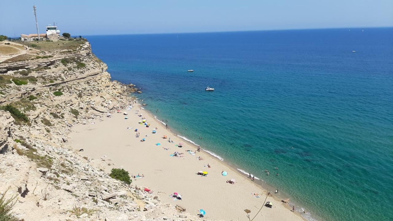 T2 Cabine Avec Tres Belle Vue Sur Le Port De Plaisance Leucate Bagian luar foto